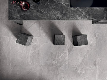 ADVANTAGE SKIN - SILVER - Laminated stoneware wall tiles / flooring with ston effect by COTTO D'ESTE - view 2